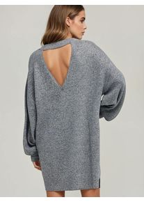 Funky Buddha Robes en maille Femme gris taille S