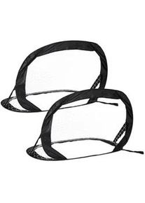 Relaxdays 2xPOP-UP-TOR , Textil, Metall , 120x85 cm , Freizeit & Co, Sport & Fitness