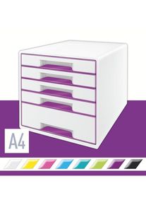 Leitz WOW CUBE Schubladenbox Violett