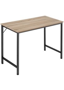 TecTake Scrivania Jenkins - Industriale legno chiaro, rovere Sonoma, 100 cm - 404460