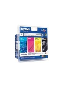 Brother Lc-1100Hy Pack Tinta Original Negro, Cian, Magenta, Amarillo Lc-1100Hy Valuepack Bk/C/M/Y