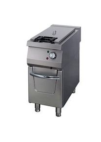 Maxima Friggitrice Premium - 1 x 22 L - unit&agrave; singola - profondit&agrave; 90 cm - con rubinetto di scarico - elettrica