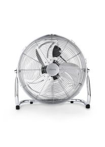 H.Koenig JOE30 Ventilador com design de metal cromado, 100 W, 3 velocidades, 3 l&acirc;minas, di&acirc;metro 40 cm, 65,14 dB