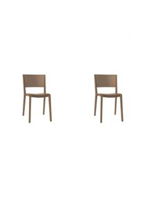 Resol SPOT Set 2 Silla Interior, Exterior Chocolate