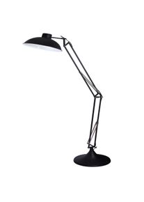 Salesfever lámpara de pie industrial | 1 luz | acero | 34 x 92 x 173 cm | negro