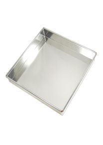 Gobel - Molde para "Génoise" - Hojalata - 400x300 mm int / 414x314 mm ext - A35 mm - 125110