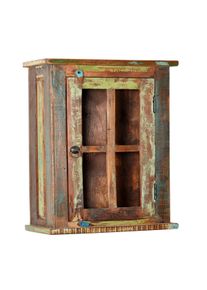 SIT-MÖBEL SIT Möbel armario de pared | 1 puerta | madera vieja lacada | colorido | An 44 x Pr 21 x Al 72 cm | 09102-98 | serie RIVERBOAT
