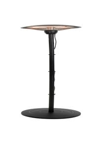 Calefactor de terraza Sunred Barcelona Bright - Aluminio - Cobre - Altura 200 cm - negro - 1500 vatios