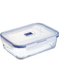 Arcoroc Luminarc Pure Box Active Recipiente Rectangular Hermético Vidrio 22x16cm - 197cl Bicolor