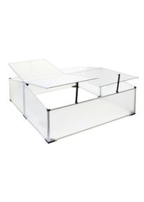 Helloshop26 - Mini serra da giardino doppia in alluminio e policarbonato cm 100 x 120 x 40 apertura a cilindro orto da esterno 16_0002680