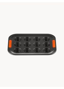 Le Creuset Forma para mini queques antiaderente Preto Metal L 30 x Alt 3 cm