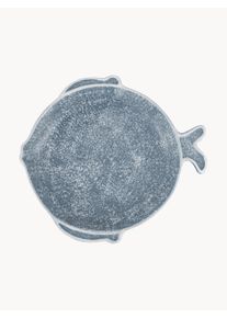 Villa D'Este Home Tivoli Travessa Paros Azul Cerâmica L 26 x P 24 cm