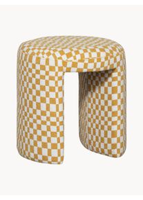 De Eekhoorn Pouf Charlie Yellow Fabric B 45 x H 47 cm.