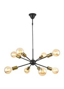 lux.pro Hängeleuchte Amiens , Metall , E27 , 56x150x56 cm , Lampen & Leuchten, Innenbeleuchtung, Hängeleuchten, Pendelleuchten