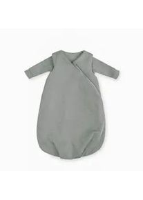 Julius Zöllner Zöllner Babyschlafsack , Salbeigrün , Textil , Uni , Füllung: Polyester, Vlies , Gr. 56/62 , Textiles Vertrauen - Oeko-Tex® , Schlafen, Babytextil-Kollektionen