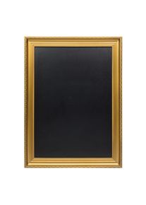 Securit Pizarra Dorada – Marco Sintético Duro con Acabado Dorado – 75x100 cm