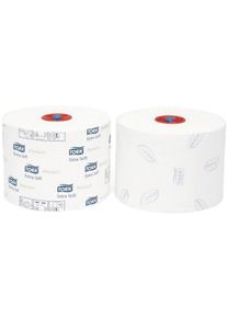 Tork Papel Higiénico Premium Compact 3 capas 70m blanco brillante PU=27 rollos