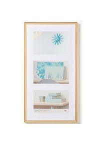 walther + design Marco de fotos Lifestyle Gallery, 3X13X18, ORO