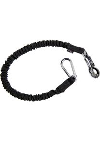 HKM Elastischer Anbindestrick, schwarz, 90cm