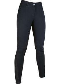 HKM Sunshine Reithose, Silikon-Kniebesatz, schwarz, 128