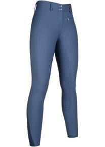 HKM Lea Reithose, Silikon-Vollbesatz, rauchblau, 42