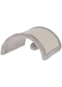 KERBL Pet Half Moon Kratzbrett, grau, 26x22x11cm