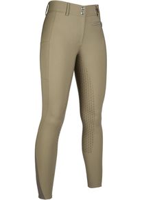 HKM Lea Reithose, Silikon-Vollbesatz, olivgrün, 46