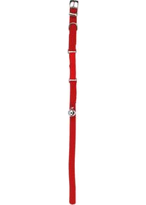 KERBL Pet Katzenhalsband mit Gummizug, rot, 10mmx30cm