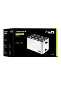 Torradeira Dupla Slot Edm 850 W Design Branco
