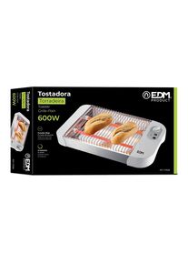 Torradeira Edm horizontal de 600 W com temporizador