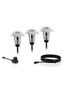 Philips Gardenlink Spore Pack de 3 Lampe de sol, LED, 8720169269453, 24 V DC