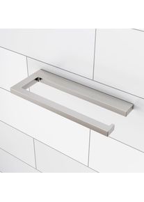Viverso x add Anneau porte-serviette de toilette l: 190 H : 14 P : 80 mm, VA4200BN,
