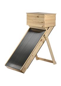 Dobar D&ouml;rrautomat &raquo;Solar-Trockner aus Holz&laquo; zum Trocknen von Kr&auml;utern, Obst und Gem&uuml;se