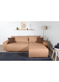Collection AB Ecksofa »Pia, L-Form, Breite 237 cm, mit Schlaffunktion«, Größe B/H/T: 237 cm x 41 cm x 169 cm