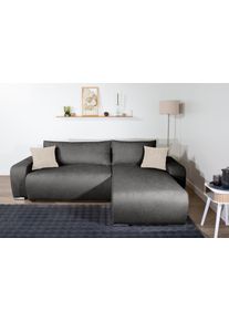 Collection AB Ecksofa »Pia, L-Form, Breite 237 cm, mit Schlaffunktion«, Größe B/H/T: 237 cm x 41 cm x 169 cm