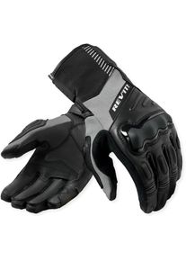 Revit Sand 5 H2O, guantes impermeables , color: Negro/Gris , tamaño: XL