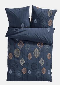 bonprix &Aacute;gyneműhuzat d&iacute;sz mint&aacute;val, k&eacute;k, 1x 80/80 cm, 1x 135/200 cm