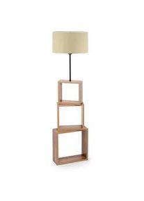 lux.pro Stehleuchte Mansfield , Metall , E27 , 37x140x37 cm , Lampen & Leuchten, Innenbeleuchtung, Stehlampen