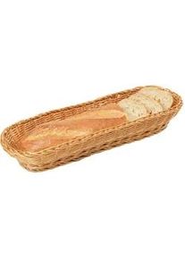 Kesper Baquette-Korb 5ER Pack , Hellbraun , Kunststoff , oval , 41x7x16 cm , FSC 100% , lebensmittelecht , Geschirr, Tischkultur & Serviergeschirr, Brotkörbe