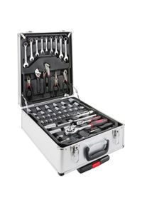 Arebos Valigetta Porta Attrezzi da 1200 pezzi Set Casetta Porta Attrezzi