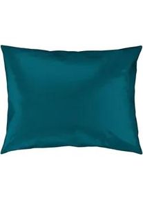 Novel Polsterbezug , Petrol , Textil , 2-teilig , Uni , 40x60 cm , atmungsaktiv, pflegeleicht, schadstoffgeprüft , Heimtextilien, Bezüge, Polsterbezüge