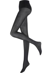 Formande strumpbyxa med bekväma muddar (50 den) - svart - storlek 40/42 (M) - bonprix
