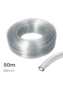 Edm Manguera Cristal Transparente Ø Interior 8Mm Ø Exterior 12Mm Rollo 50M