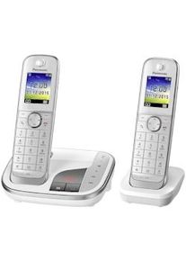 Panasonic KX-TGJ322 Teléfono DECT Identificador de llamadas Blanco