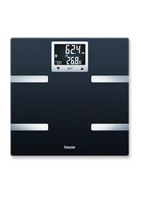 Beurer bascula diagnostica bluetooth tamaño xl, negra bf720 bt