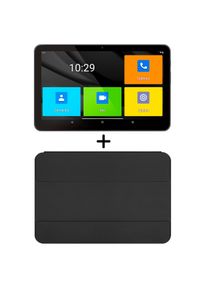 SPC Gravity 3 4G Senior Edition – Tablet para mayores con funda, modo fácil, 10.35”, conectividad 4G - Gris