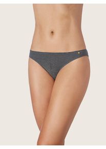zd ZERO DEFECTS Culotte 'Venus soy fiber low waist panty' gris taille XL