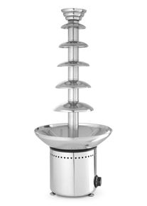 Fontana di cioccolato Hendi a 6 livelli &Oslash;372mm e 300W in acciaio inox