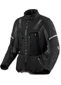 Revit Sand 5 H2O, textile jacket waterproof women , color: Black , size: 36
