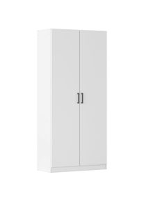 Rauch , Mehrzweckschrank »Garderobe Kleiderschrank Schrank Schuhschrank Putzschrank MINOSA« Breiten 47/69/91/136 cm, Höhen 197/210 cm , Alpinweiß,...